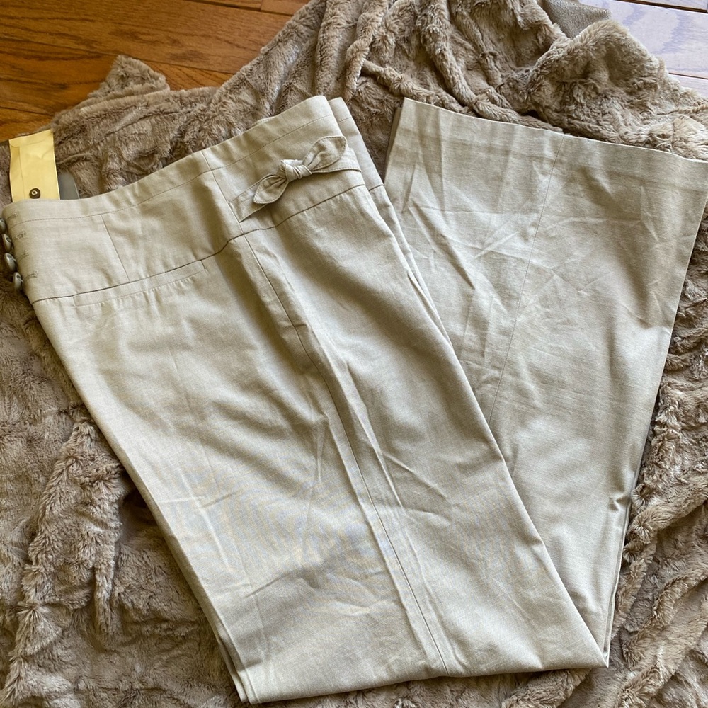 Anthropologie Wide Leg Elevenses Pants size 12 NWT